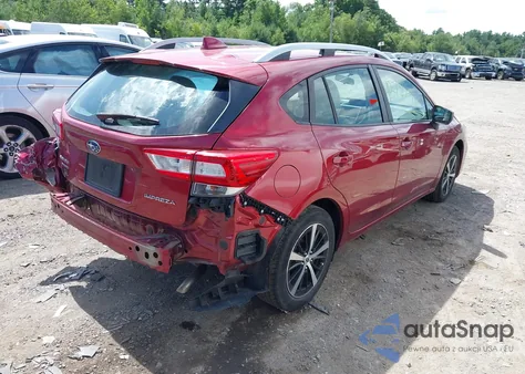 2019 Subaru Impreza 2.0I Premium z USA, uszkodzony, nr VIN 4S3GTAC60K3760085